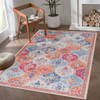 Maval - 5' X 8' Washable Area Rug - Cream