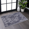 Maval - 2' X 3' Washable Area Rug - Blue