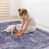 Maval - 2' X 3' Washable Area Rug - Anthracite