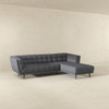 Addison - Right Sectional Sofa - Gray