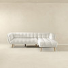 Addison - Right Sectional Sofa - Cream