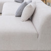 Audrey - U Shape Corner Sofa - Cream