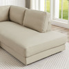 Glander - Sectional Sofa Right Facing - Cream