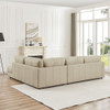 Glander - Sectional Sofa Right Facing - Cream