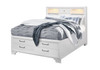 Civic - King Bed - White