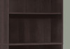 Bookcase 6 Tier For Office - Espresso