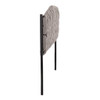 Braided Matisse - Twin Size Headboard - Black / Gray