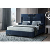 Yaris - King Bed - Navy Blue