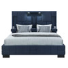 Yaris - King Bed - Navy Blue