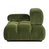 Marcel - Bubble Modular Modern Lounge Arm Chair - Olive Green