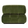 Marcel - Bubble Modular Modern Lounge Arm Chair - Olive Green