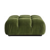 Marcel - Bubble Modular Modern Cocktail Ottoman - Olive Green