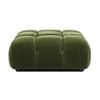 Marcel - Bubble Modular Modern Cocktail Ottoman - Olive Green