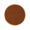 Fuji - Oversized Round Storage Ottoman - Burnt Orange