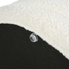 Fuji - Round Upholstered Storage Cocktail Ottoman - Ivory White