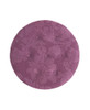 Yolanda - Round Upholstered Accent Ottoman - Purple Floral / Gold
