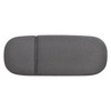Willow - Sunbrella Upholstered Patio Lounger - Graphite Gray / Black