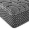 13" Full Quilted Hybrid Mattress, Firm - Gray