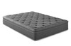 13" Full Quilted Eurotop Hybrid Mattress, Plush - Gray