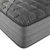Pure Ice - 14" Twin Long Lux Firm Quilted Mattress - Black
