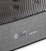 Pure Ice - 14" Twin Long Plush Quilted Mattress - Black