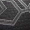 12" Twin Smooth Top Hybrid Medium Plush Mattress - Black
