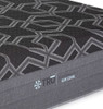 14" Twin Long Smooth Top Hybrid Ultra Plush Mattress - Black