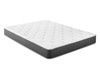 6" Twin Quilted Foam Firm Mattress - White