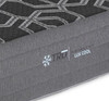 12" Twin Smooth Top Foam, Medium Plush Mattress - Black