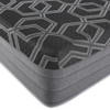 14" Queen Smooth Top Foam, Ultra Plush Mattress - Black