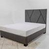 Regen - 8" Queen Size Cooling Copper Infused Memory Foam Mattress - White
