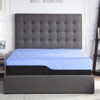 Refresh - 12" Queen Size Hybrid Cooling Gelcare Memory Foam And Coil Mattress - Blue