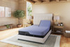 Refresh - 12" King Size Flex Head Hybrid Cooling Fast Responding Latex Foam And Coil Mattress - Blue