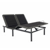 Queen Size Flex Head Quick Assembly Adjustable Bed Frame With Voice Activated Controls - Black