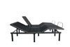 King Size Flex Head Quick Assembly Adjustable Bed Frame With Voice Activated Controls - Black