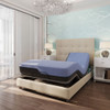 Refresh - 12" Queen Size Flex Head Hybrid Cooling Gelcare Memory Foam And Coil Mattress - Blue