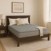 Comfort Care - 9" King Size, 2 Sided Foam Core Mattress, Medium Comfort - Gray / Blue