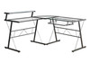 Corner Computer Desk L Shape For Home Office - Black