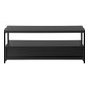 TV Stand Console Media Entertainment Center Storage Drawers For Living Room - Black