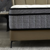 12" Twin Hybrid Mattress A Box, Pillow Top Bed Cushion With Gel Infused Memory Foam, Breathable And Hypoallergenic, Medium Firm For Lumbar Support - White / Gray