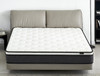 10" Full Size Hybrid Pillow Top Mattress A Box With Breathable And Hypoallergenic Design, Medium Firm For Lumbar Support - White / Gray