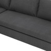 Modular Sectional Reversible U Shaped Couch Set, Free Combination Minimalist Style Oversized 8 Seat Convertible Sofa - Gray