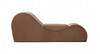 Solace - Chaise Lounge Chair Relaxation, Ergonomic Design With Soft Yet Firm High Density Foam Core, Removable Machinewashable Cover - Brown