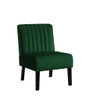 Reese - Mid-Century Modern Accent Chairs With Minimalist Design, Elegant Upholstery And Legs (Set of 2) - Green
