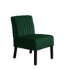 Reese - Mid-Century Modern Accent Chairs With Minimalist Design, Elegant Upholstery And Legs (Set of 2) - Green