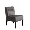 Reese - Mid-Century Modern Accent Chairs With Minimalist Design, Elegant Upholstery And Legs (Set of 2) - Gray