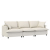 Ottoman Module For Modular Sectional Sofa Wide Seat - Beige