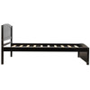 Twin Platform Bed With Headboard, Footboard And Slat Support - Espresso