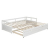 Extending Daybed With Trundle, Daybed With Trundle - White