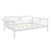 Full Size Comfort Daybed, Slat Support - White